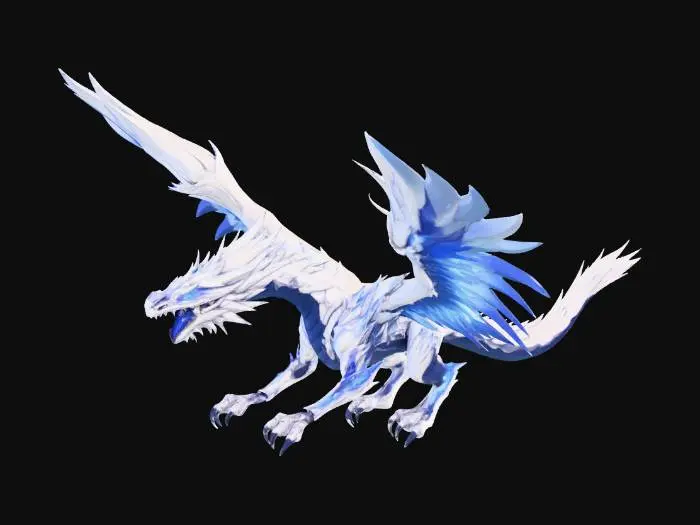 3D model for Azure Dragon