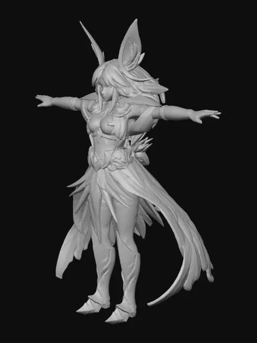 3D model for Ethereal Dancer