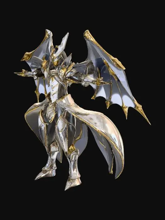 3D model for Dark Paladin Knight