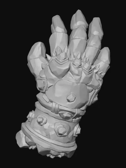 3D model for Crystal Gauntlet
