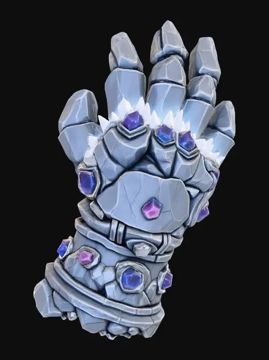3D model for Crystal Gauntlet