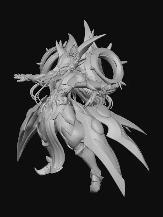 3D model for Electro Knight Emergence