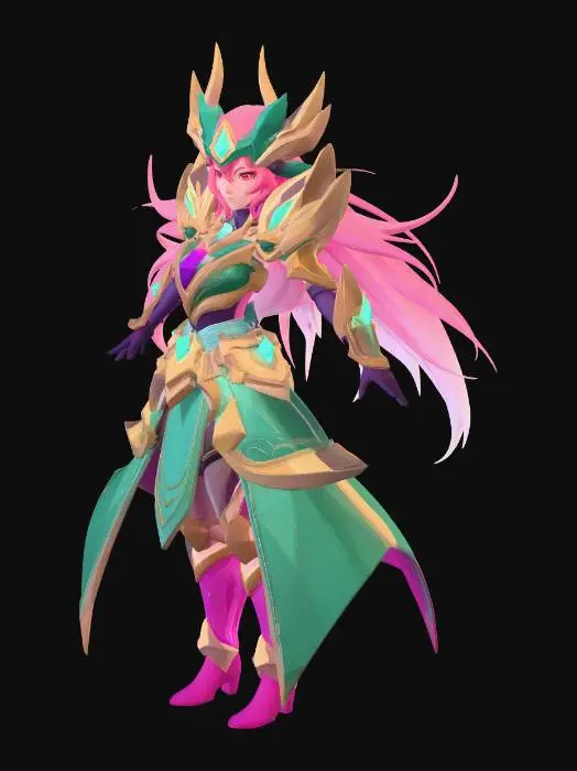 3D model for Verdant Dawn Empress