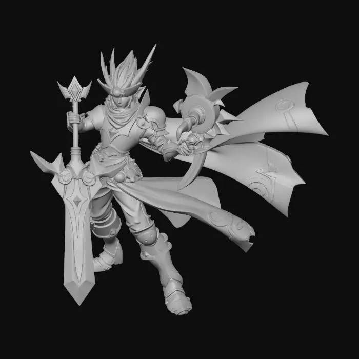 3D model for Starforged Vanguard