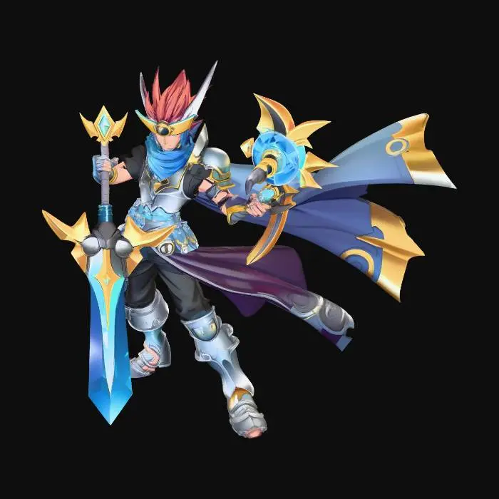 3D model for Starforged Vanguard