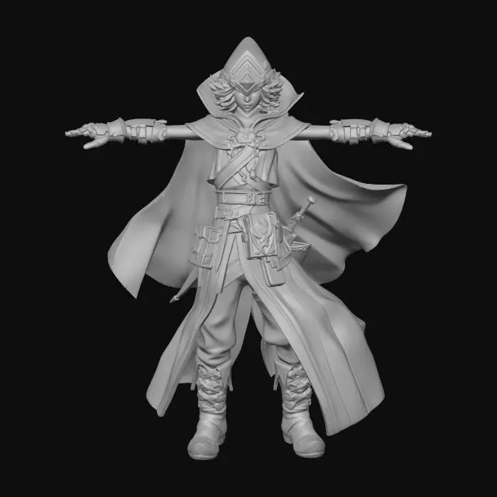 3D model for Gilded Vanguard