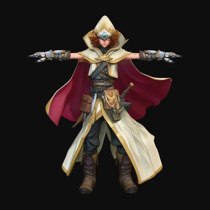 3D model for Gilded Vanguard
