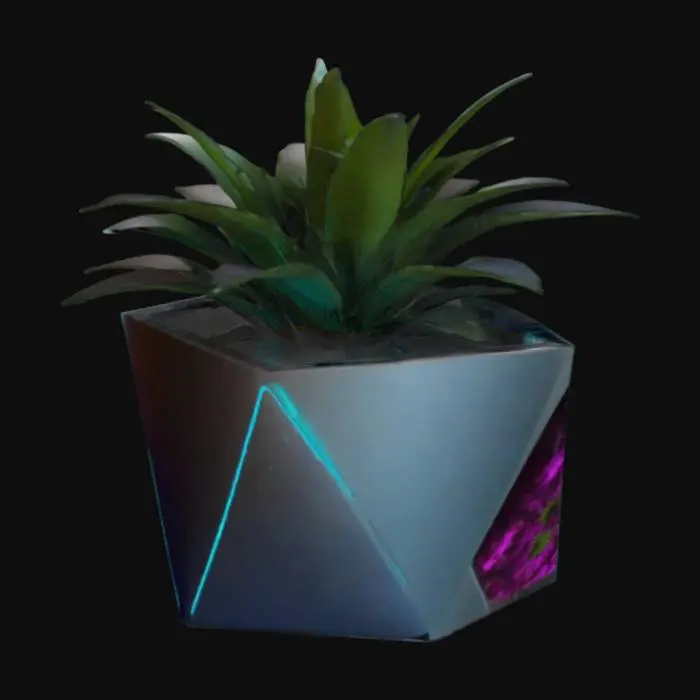 3D model for pot de fleur fututiste




0