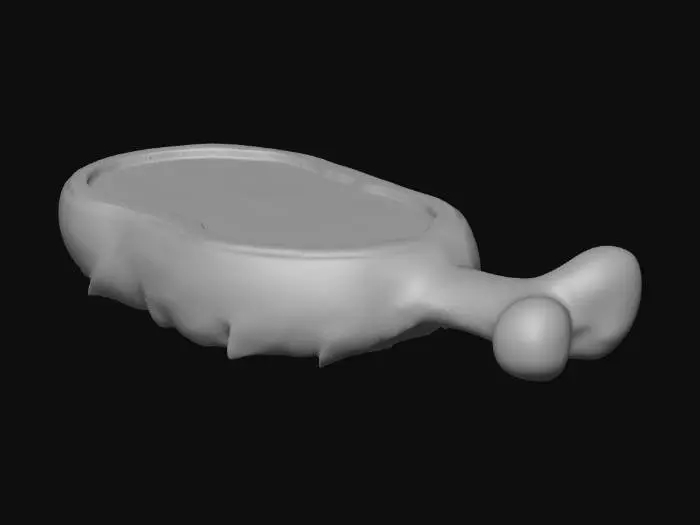 3D model for Cartoon Meat Leg