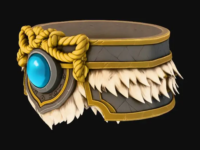 3D model for Gale Vow Belt
