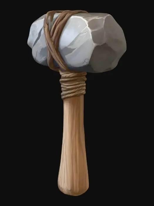 3D model for Stone Hammer