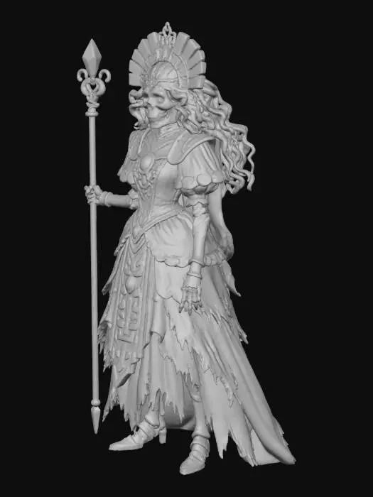 3D model for Enchanted Skeletal Sovereign
