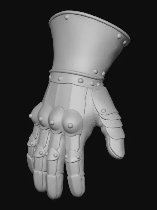 3D model for Iron Gauntlet