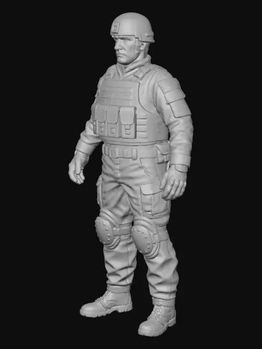 3D model for Tactical Operative