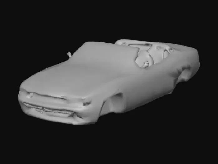 3D model for 1966 Mustang car interior, Should have sharp clean lines, should be HDR