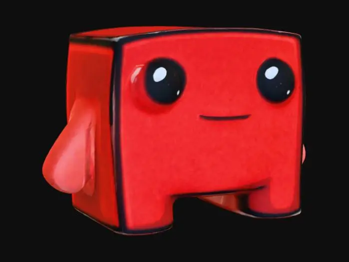 3D model for Red Cube Buddy