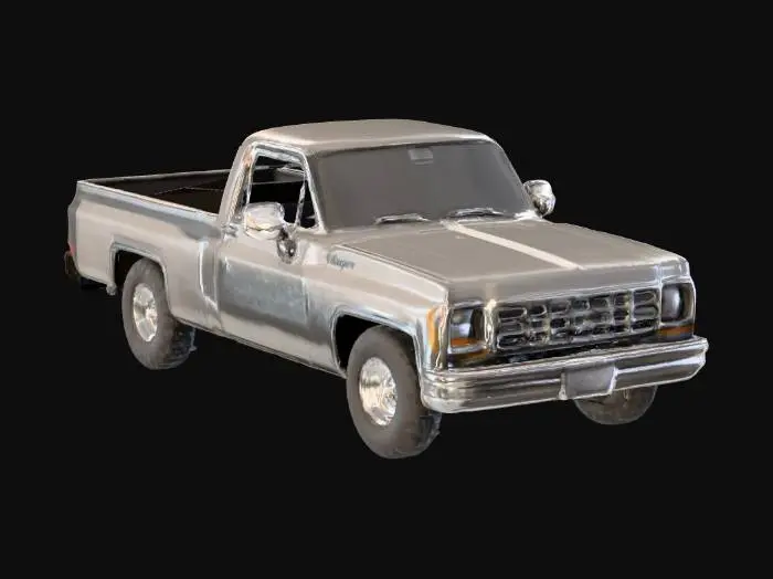 3D model for perfect poly 1979 truck
topology should be sharp and clean.
should be high detail