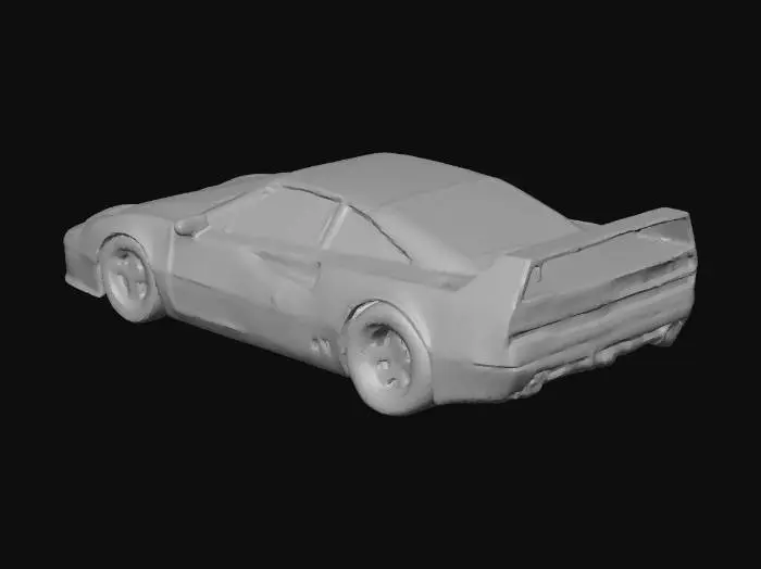 3D model for create me a Japanese sports car with no windows or doors
Doors should be separated from the car for easy editing in 3D modeling software. 

Low poly
(sharp geometry)
no glass
doors apart from car
