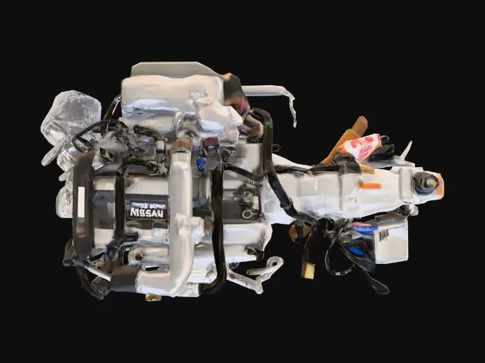 3D model for Nissan Engine and Transmission