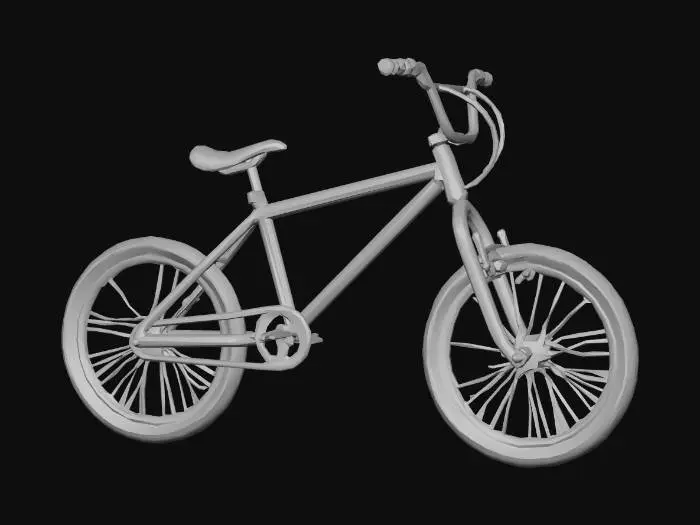 3D model for BMX Bicycle