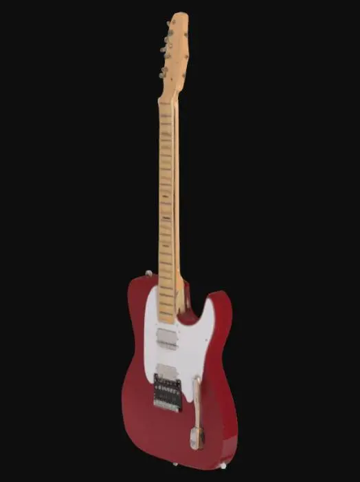 3D model for Scarlet Telecaster
