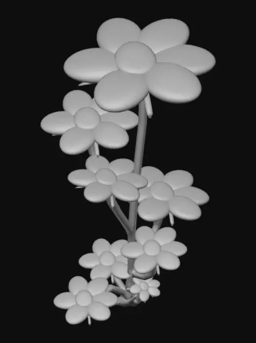 3D model for FlowerPlatformFIXED
