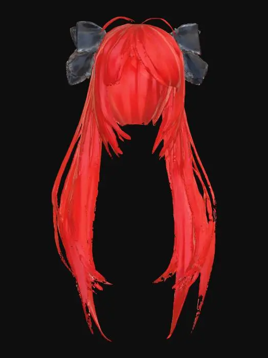 3D model for Fiery Elegance