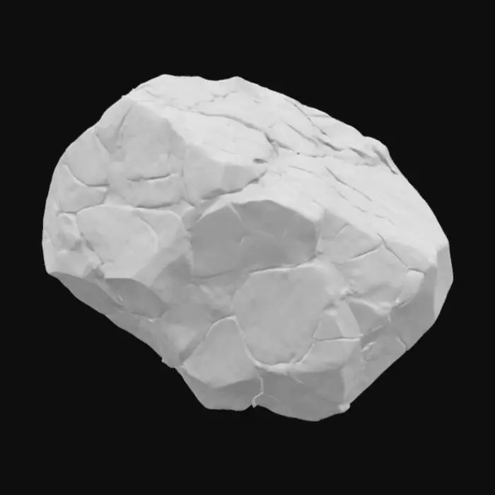 3D model for realistic boulder
