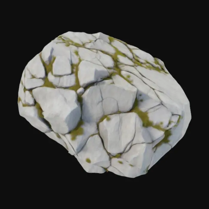 3D model for realistic boulder
