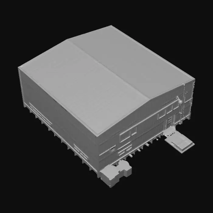 3D model for Large Sheet Metal Factory with large open windows 

Low poly, crisp geometry, 8k textures