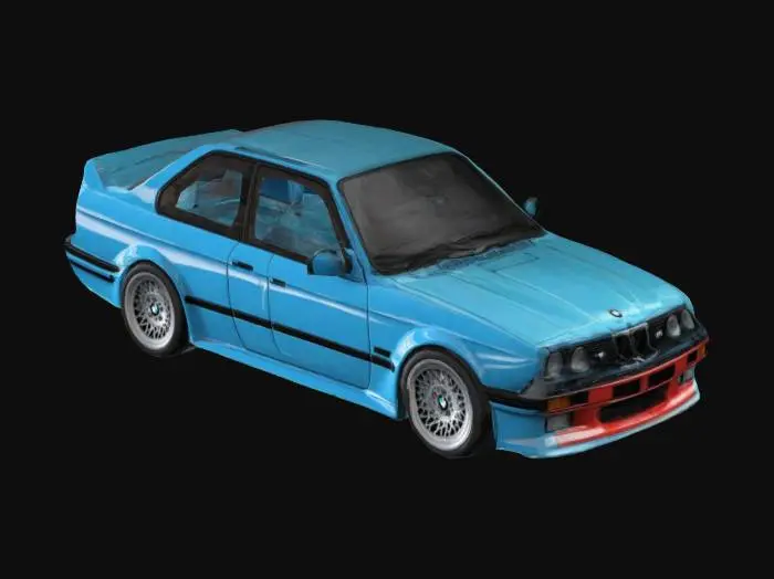 3D model for Modélise moi une BMW M3 E30 parfaitement détailler