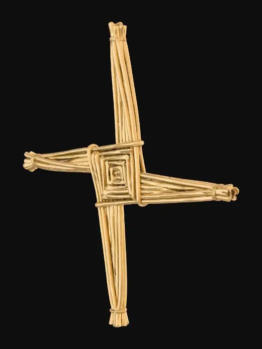 3D model for St. Brigid's Cross