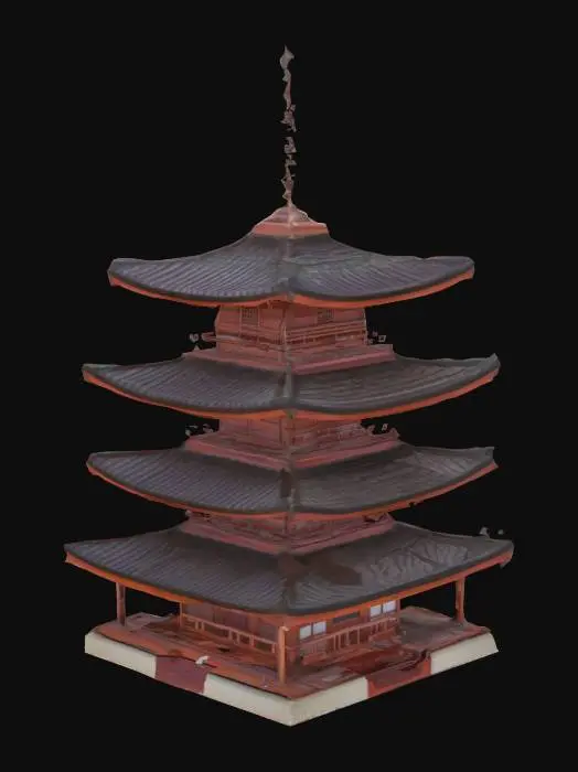 3D model for Pagoda Serenity
