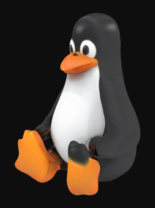 3D model for Tux the Penguin