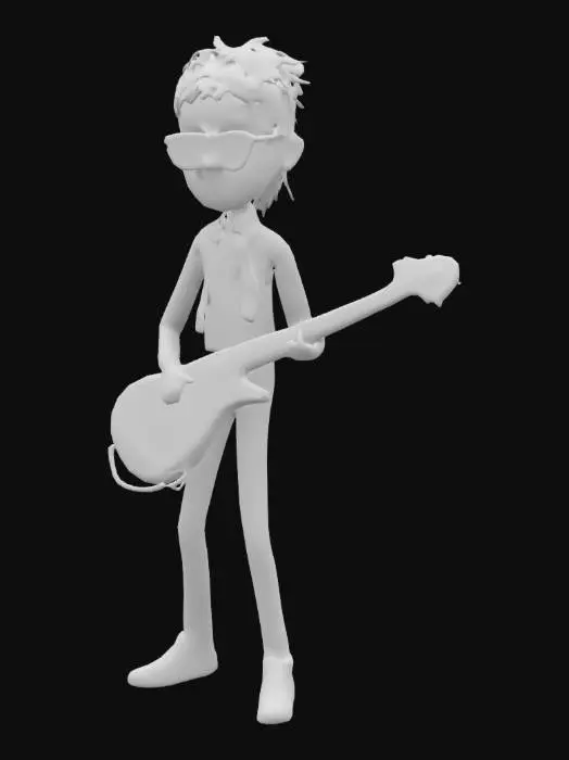 3D model for Guitar Rockstar