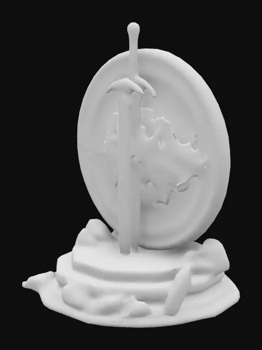 3D model for Eye of the Tempest, #ChronoForgeWeapon#