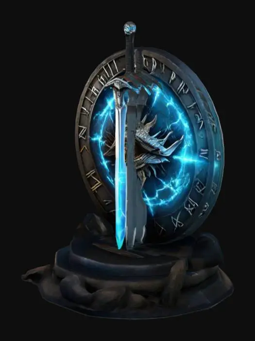 3D model for Eye of the Tempest, #ChronoForgeWeapon#