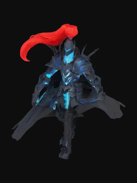 3D model for Ethereal Knight