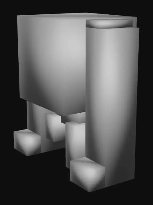 3D model for first_stone.geo