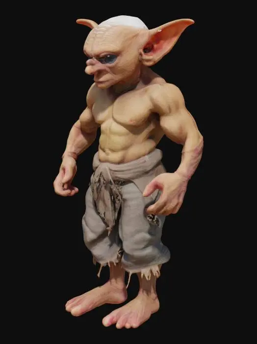 3D model for dobby on steroids