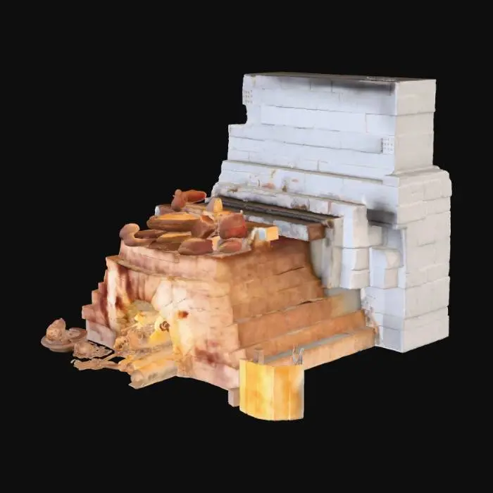 3D model for Pottery Kiln Blaze