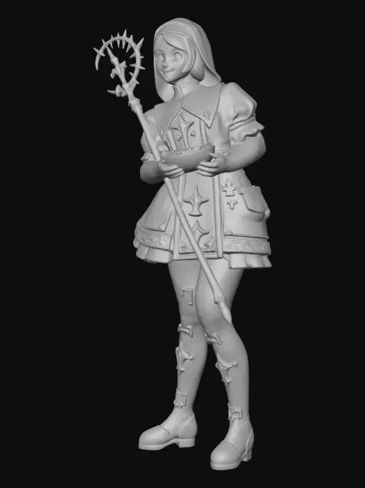3D model for Marianne Priest