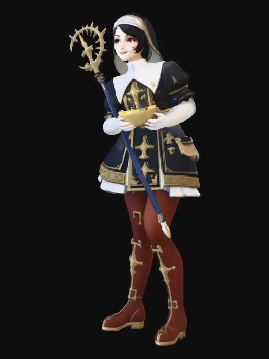 3D model for Marianne Priest