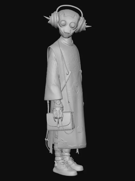 3D model for Cyber Fashiion