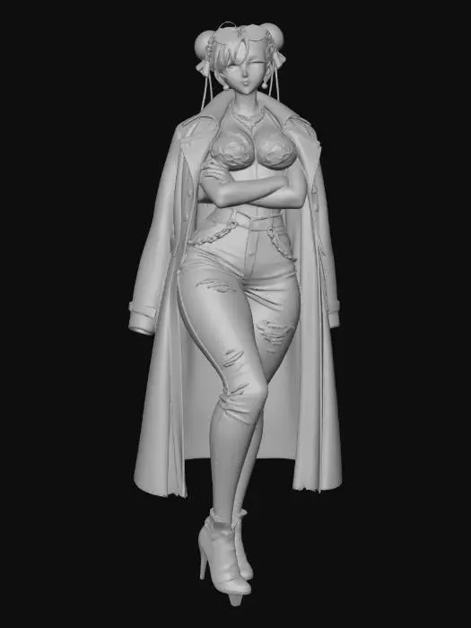 3D model for 80's Chun