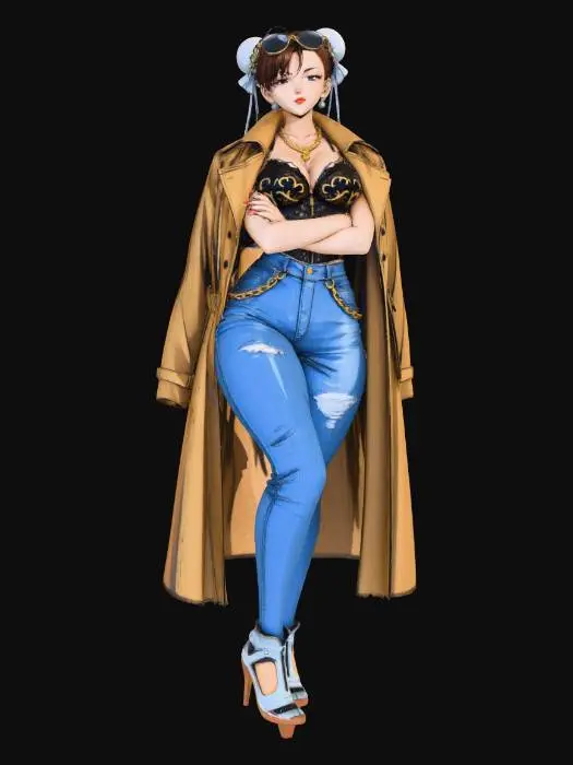 3D model for 80's Chun