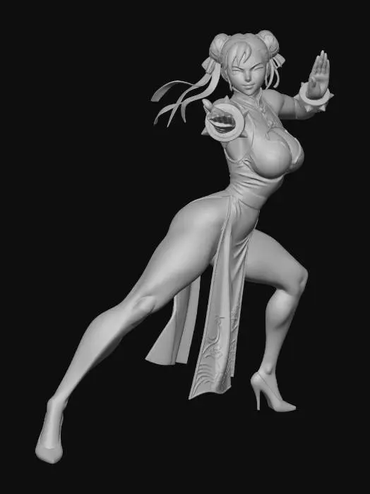 3D model for Chun Li