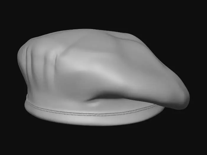 3D model for Midnight Beret
