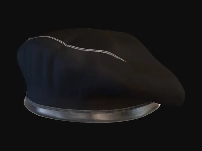 3D model for Midnight Beret