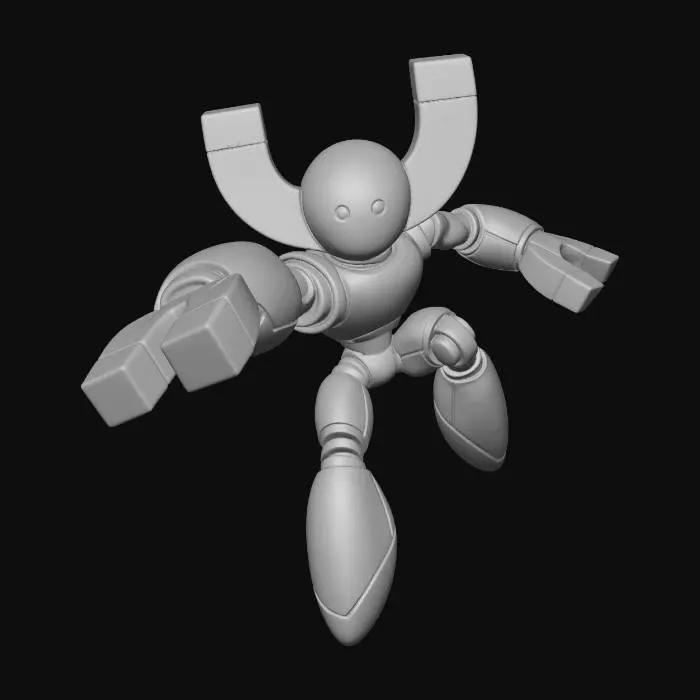 3D model for Golden Acrobat